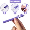 image:imageMr Pen Retractable Mechanical Eraser Pen 6 Pack Earthy Colors Erasers for Pencils Eraser for ArtistsTwilight