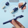 image:imageMr Pen Retractable Mechanical Eraser Pen 6 Pack Earthy Colors Erasers for Pencils Eraser for ArtistsVibrant