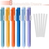 image:imageMr Pen Retractable Mechanical Eraser Pen 6 Pack Earthy Colors Erasers for Pencils Eraser for ArtistsWinter