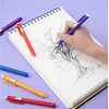 image:imageMr Pen Retractable Mechanical Eraser Pens 6 Pack Sunset Colors  LatexFree Precision Pencil Erasers for Artists Students Drawing Sketching amp Drafting