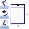 image:imageMr Pen Reusable Dry Erase Pocket Sleeves 10 x 14 6 Pack Colorful  Clear Plastic Paper Sleeves Ticket Holders Clear Plastic Sheet Protectors Teacher School Classroom SuppliesWinter