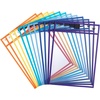 image:imageMr Pen Reusable Dry Erase Pocket Sleeves 10 x 14 6 Pack Colorful  Clear Plastic Paper Sleeves Ticket Holders Clear Plastic Sheet Protectors Teacher School Classroom SuppliesWinter