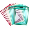 image:imageMr Pen Reusable Dry Erase Pocket Sleeves 10 x 14 6 Pack Colorful  Clear Plastic Paper Sleeves Ticket Holders Clear Plastic Sheet Protectors Teacher School Classroom SuppliesCoral