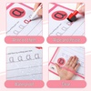 image:imageMr Pen Reusable Dry Erase Pocket Sleeves 10 x 14 6 Pack Colorful  Clear Plastic Paper Sleeves Ticket Holders Clear Plastic Sheet Protectors Teacher School Classroom SuppliesPink Shades