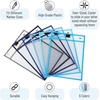 image:imageMr Pen Reusable Dry Erase Pocket Sleeves 10 x 14 6 Pack Colorful  Clear Plastic Paper Sleeves Ticket Holders Clear Plastic Sheet Protectors Teacher School Classroom SuppliesOcean Breeze