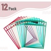 image:imageMr Pen Reusable Dry Erase Pocket Sleeves 10 x 14 6 Pack Colorful  Clear Plastic Paper Sleeves Ticket Holders Clear Plastic Sheet Protectors Teacher School Classroom SuppliesCoral