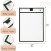 image:imageMr Pen Reusable Dry Erase Pocket Sleeves 10 x 14 6 Pack Colorful  Clear Plastic Paper Sleeves Ticket Holders Clear Plastic Sheet Protectors Teacher School Classroom SuppliesDesert Dusk