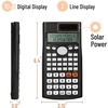 image:imageMr Pen Scientific Calculator  Solar Powered 2 Line Display  Fraction amp Statistics Calculations for School College amp High School UseBlack