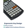 image:imageMr Pen Scientific Calculator  Solar Powered 2 Line Display  Fraction amp Statistics Calculations for School College amp High School UseBlack