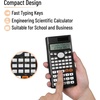 image:imageMr Pen Scientific Calculator  Solar Powered 2 Line Display  Fraction amp Statistics Calculations for School College amp High School UseBlack