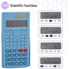 image:imageMr Pen Scientific Calculator  Solar Powered 2 Line Display  Fraction amp Statistics Calculations for School College amp High School UseBlue
