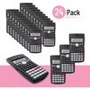 image:imageMr Pen Scientific Calculators Blue 2 Line Display Fraction and Statistics Calculator for School College and High SchoolBlack