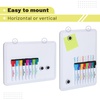 image:imageMr Pen Small Dry Erase Board 125x95 Inches  Whiteboard with 8 Fine Point Dry Erase Markers and 2 Board Magnets Magnetic Small White Board for Students HomeWhite