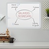 image:imageMr Pen Small Dry Erase Board 125x95 Inches  Whiteboard with 8 Fine Point Dry Erase Markers and 2 Board Magnets Magnetic Small White Board for Students HomeWhite