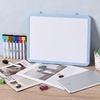 image:imageMr Pen Small Dry Erase Board 125x95 Inches  Whiteboard with 8 Fine Point Dry Erase Markers and 2 Board Magnets Magnetic Small White Board for Students HomeBlue