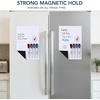 image:imageMr Pen Small Magnetic Dry Erase Board Sheet for Refrigerator 8x12 Inches  Flexible Fridge Whiteboard for Kitchen White Board Organizer and Planner with Stain Resistant Technology 4 Markers