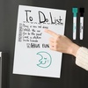 image:imageMr Pen Small Magnetic Dry Erase Board Sheet for Refrigerator 8x12 Inches  Flexible Fridge Whiteboard for Kitchen White Board Organizer and Planner with Stain Resistant Technology 4 Markers