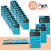 image:imageMr Pen Standard Function Calculator 24 Pack 12 Digits  Blue Small Calculator BulkBlue