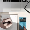 image:imageMr Pen Standard Function Calculator 24 Pack 12 Digits  Blue Small Calculator BulkBlue