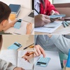 image:imageMr Pen Standard Function Calculator 24 Pack 12 Digits  Blue Small Calculator BulkLight Blue