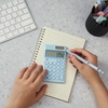 image:imageMr Pen Standard Function Calculator 24 Pack 12 Digits  Blue Small Calculator BulkLight Blue