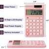 image:imageMr Pen Standard Function Calculator 24 Pack 12 Digits  Blue Small Calculator BulkLight Pink