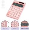 image:imageMr Pen Standard Function Calculator 24 Pack 12 Digits  Blue Small Calculator BulkLight Pink