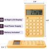 image:imageMr Pen Standard Function Calculator 24 Pack 12 Digits  Blue Small Calculator BulkOrange