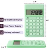 image:imageMr Pen Standard Function Calculator 24 Pack 12 Digits  Blue Small Calculator BulkPastel Green
