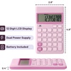 image:imageMr Pen Standard Function Calculator 24 Pack 12 Digits  Blue Small Calculator BulkPurple