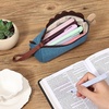 image:imageMr Pen Standing Pencil Case Animal Pencil Pouch Brown Donkey  Kids Pencil Case for Kids Cute Pencil Pouch for Girls and Boys Pen Case Pen PouchBlue