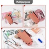 image:imageMr Pen Standing Pencil Case Animal Pencil Pouch Brown Donkey  Kids Pencil Case for Kids Cute Pencil Pouch for Girls and Boys Pen Case Pen PouchRed