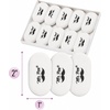image:imageMr Pen White Oval Pencil Erasers 10 Pack 1 x 2 Soft Rubber White Pencil Erasers for School Office Art Sketching Homework Exams Clean SmudgeFree Correction