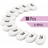 image:imageMr Pen White Oval Pencil Erasers 10 Pack 1 x 2 Soft Rubber White Pencil Erasers for School Office Art Sketching Homework Exams Clean SmudgeFree Correction