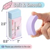 image:imageMr Pen White Pencil Eraser 10 Pack  Large Latex Free Vinyl Block Erasers for School Office Art Sketching Homework Exams Clean SmudgeFree CorrectionPastel Colors