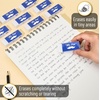 image:imageMr Pen White Pencil Eraser 10 Pack  Large Latex Free Vinyl Block Erasers for School Office Art Sketching Homework Exams Clean SmudgeFree CorrectionWhite