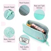 image:imageMr Pen WideOpening Pencil Case Triangle Design  Compact amp Spacious Pencil Cases with 5 Mesh Pockets Bag Pouch Box Organizer for Students School Supplies Aesthetic SupplyMint Green