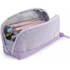 image:imageMr Pen WideOpening Pencil Case Triangle Design  Compact amp Spacious Pencil Cases with 5 Mesh Pockets Bag Pouch Box Organizer for Students School Supplies Aesthetic SupplyPurple