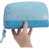 image:imageMr Pen WideOpening Pencil Case Triangle Design  Compact amp Spacious Pencil Cases with 5 Mesh Pockets Bag Pouch Box Organizer for Students School Supplies Aesthetic SupplyBlue