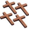 image:imageMr Pen Wooden Crosses 12x175 Inches 50 Pack Small Wooden Crosses  Wood Crosses for Crafts Small Cross Pendant