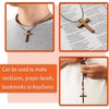 image:imageMr Pen Wooden Crosses 12x175 Inches 50 Pack Small Wooden Crosses  Wood Crosses for Crafts Small Cross Pendant