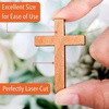 image:imageMr Pen Wooden Crosses 12x175 Inches 50 Pack Small Wooden Crosses  Wood Crosses for Crafts Small Cross Pendant