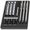 image:imageMr Pen 07mm Metal Mechanical Pencil Set with Lead Refills amp Erasers  3 Pack 6x Tubes 2B Lead Refill 3x Erasers for School Supplies Note Taking Drawing Sketching