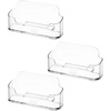image:imageMr Pen Acrylic Business Card Holder for Desk  Clear Plastic Business Cards Display Holders Stand 3 Packs Fits 4060 Cards