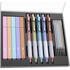 image:imageMr Pen Aesthetic Highlighter and Pen Set with Case 10 Pack  Bible Highlighters amp Cute Pens Refills With Colored amp Soft Tip No Bleed for Bible Study Journaling Planner Notes