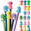 image:imageMr Pen Animal Pencil Toppers 30 Pack  Bulk Dinosaur Pen Top Charms Decorations for Games Prizes Party Favors Office Rewards