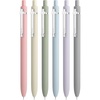 image:imageMr Pen Bible Journaling Pens 6 Pack Black Ink  Retractable Gel Pens 05 mm Soft Pastel Barrels with Silver Cross Clip Smooth Writing for Bible Study JournalingMorandi Barrels