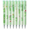 image:imageMr Pen Cartoon Retractable Gel Pens 6 Pack Black Ink Fine Point 05 mm  Fast Dry Smooth Writing Cute Animal Gel Ink Pens for Drawing Writing and School Supplies for Girls Frog Accessories