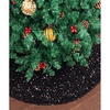 image:imageMr Pen Christmas Tree Skirt  48 Inch Knitted Xmas Tree SkirtSequin Black