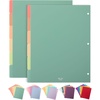 image:imageMr Pen Dividers for 3 Ring Binder 2 Sets 6 PackSet 12 pcs  Letter Size Binder Dividers with Tabs for Student Teacher Office Home OrganizersBoho